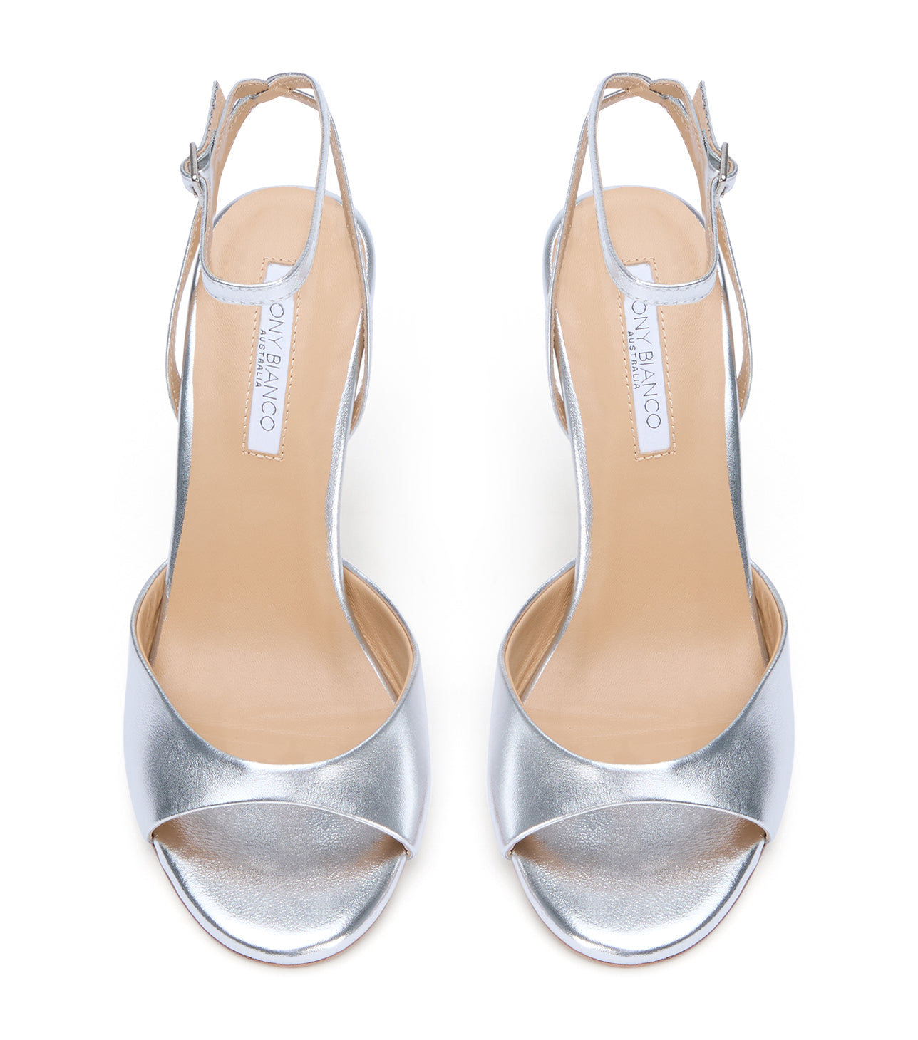Violet Silver Nappa Metallic