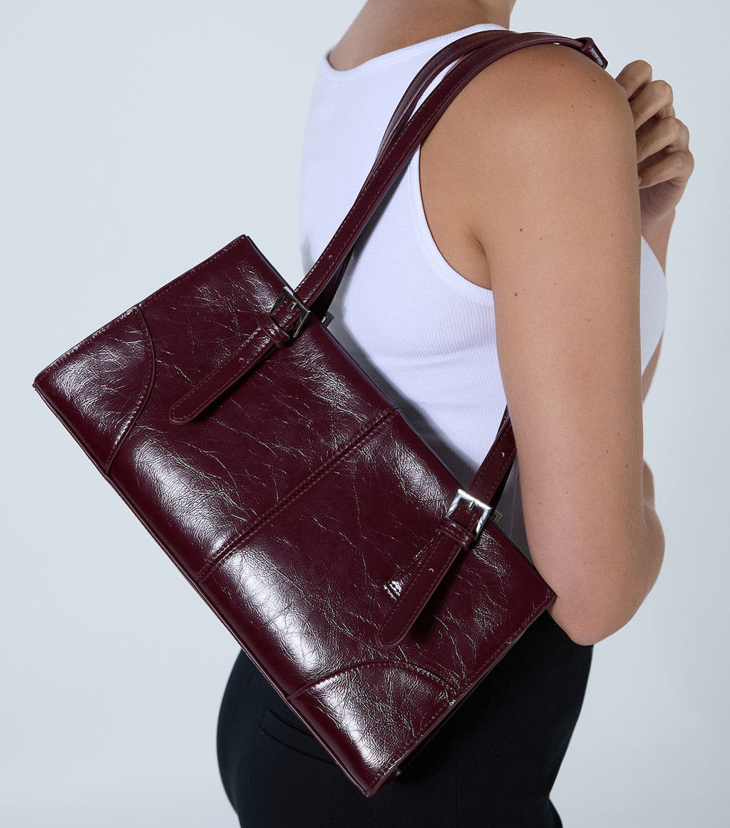 Wynter BURGUNDY CRINKLE