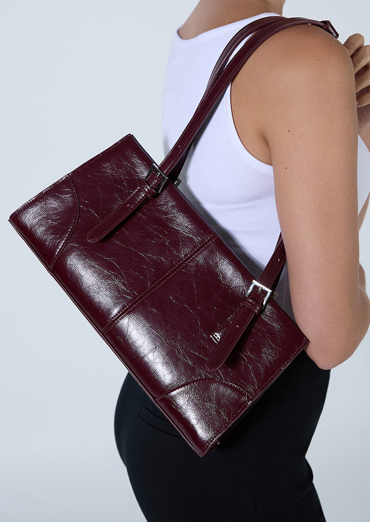 Wynter BURGUNDY CRINKLE