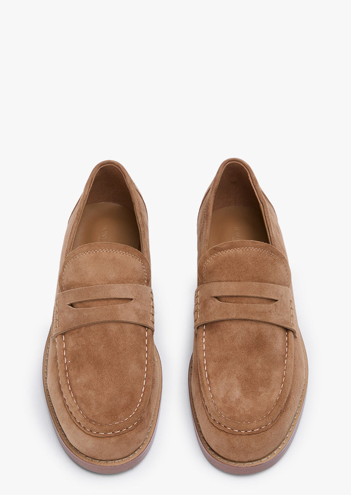 Zac Taupe Suede