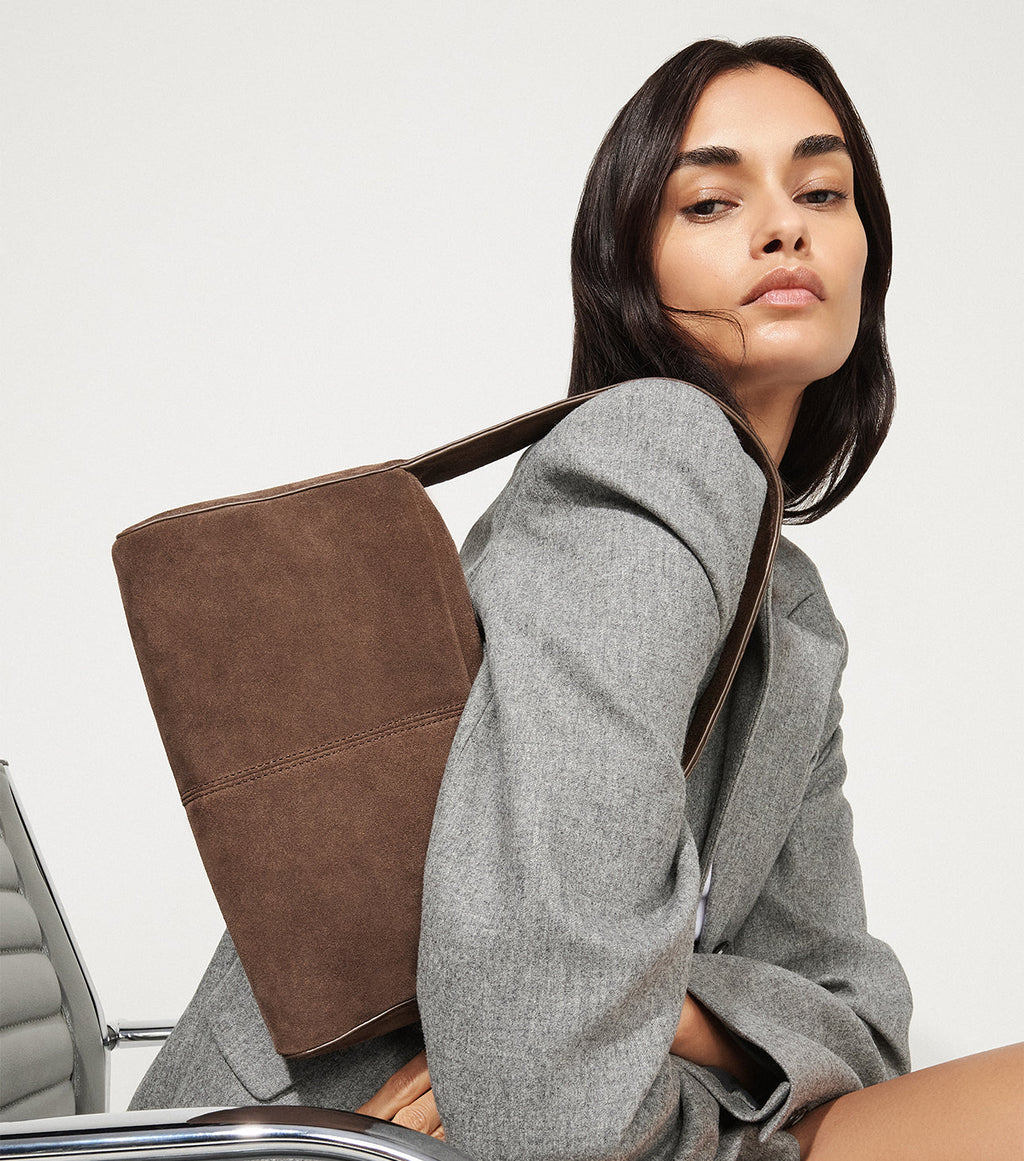 Zoey Espresso Suede