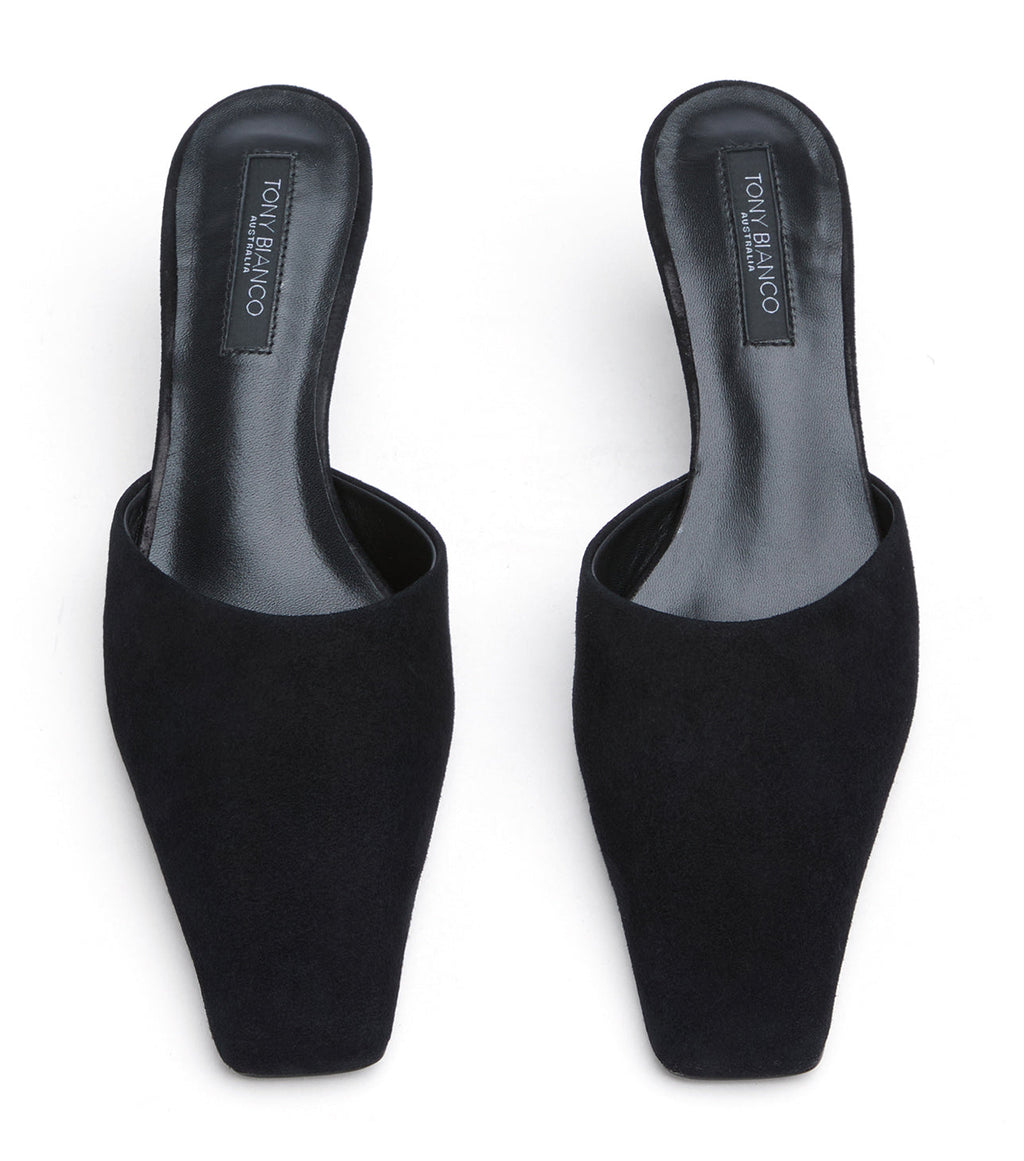 Zubi Black Suede
