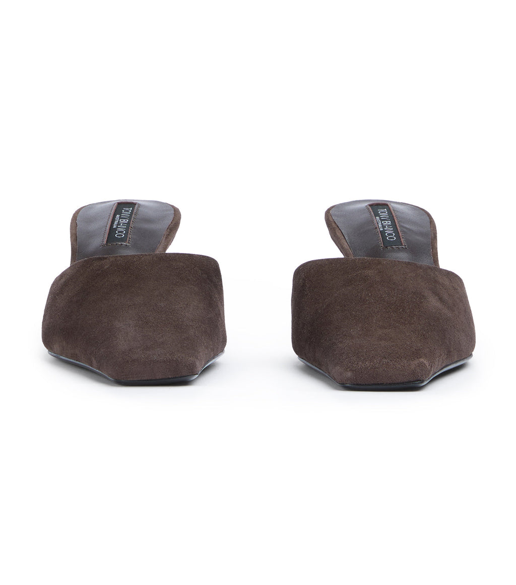 Zubi Espresso Suede