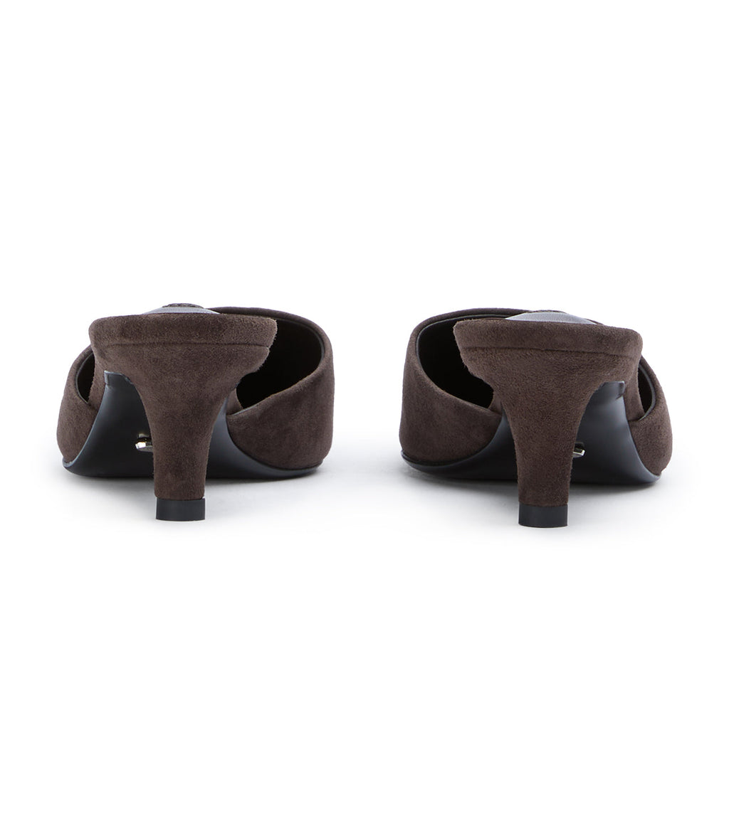Zubi Espresso Suede