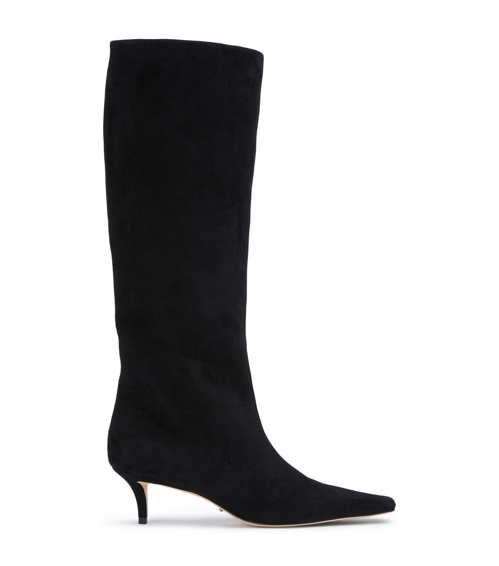 Zuri Black Suede
