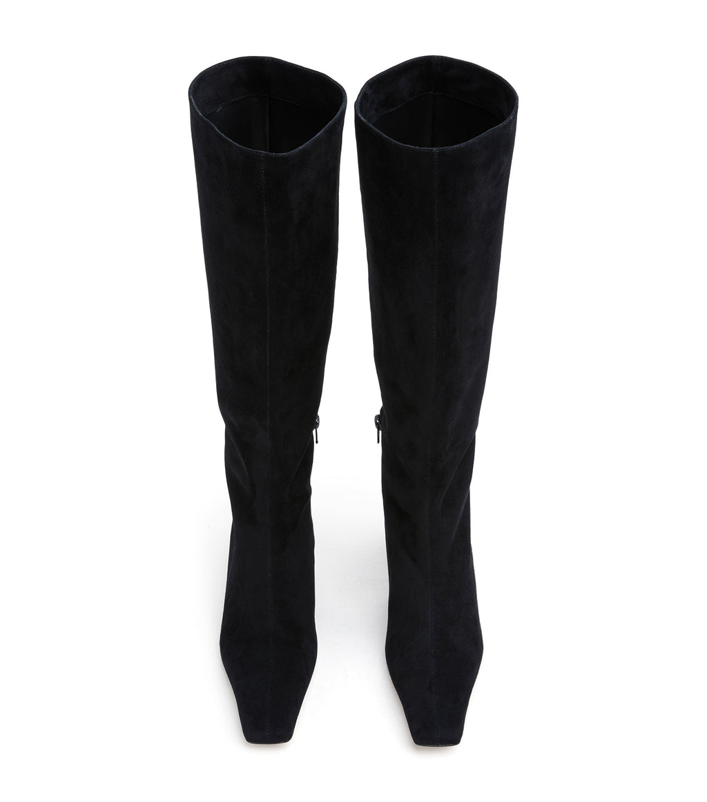 Zuri Black Suede