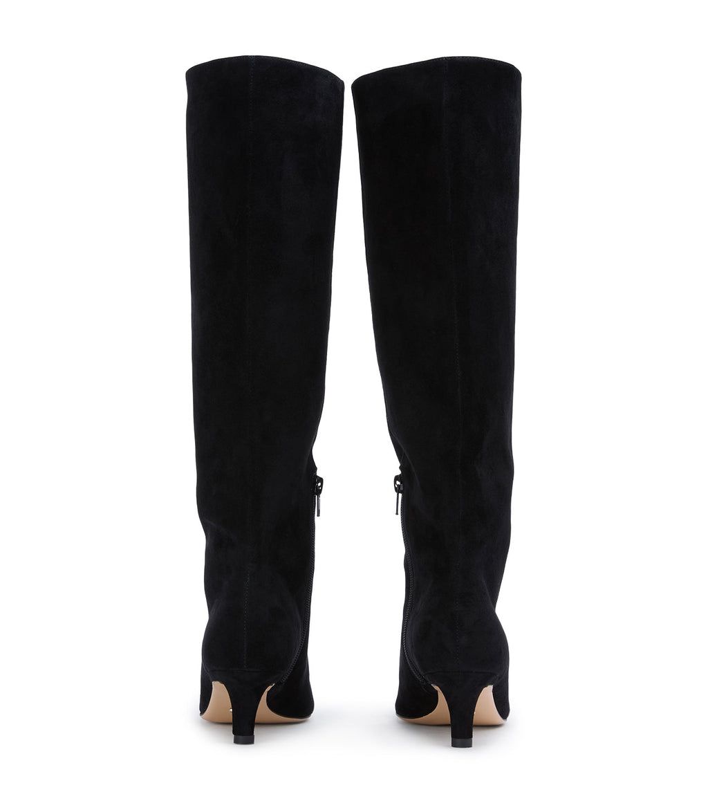 Zuri Black Suede