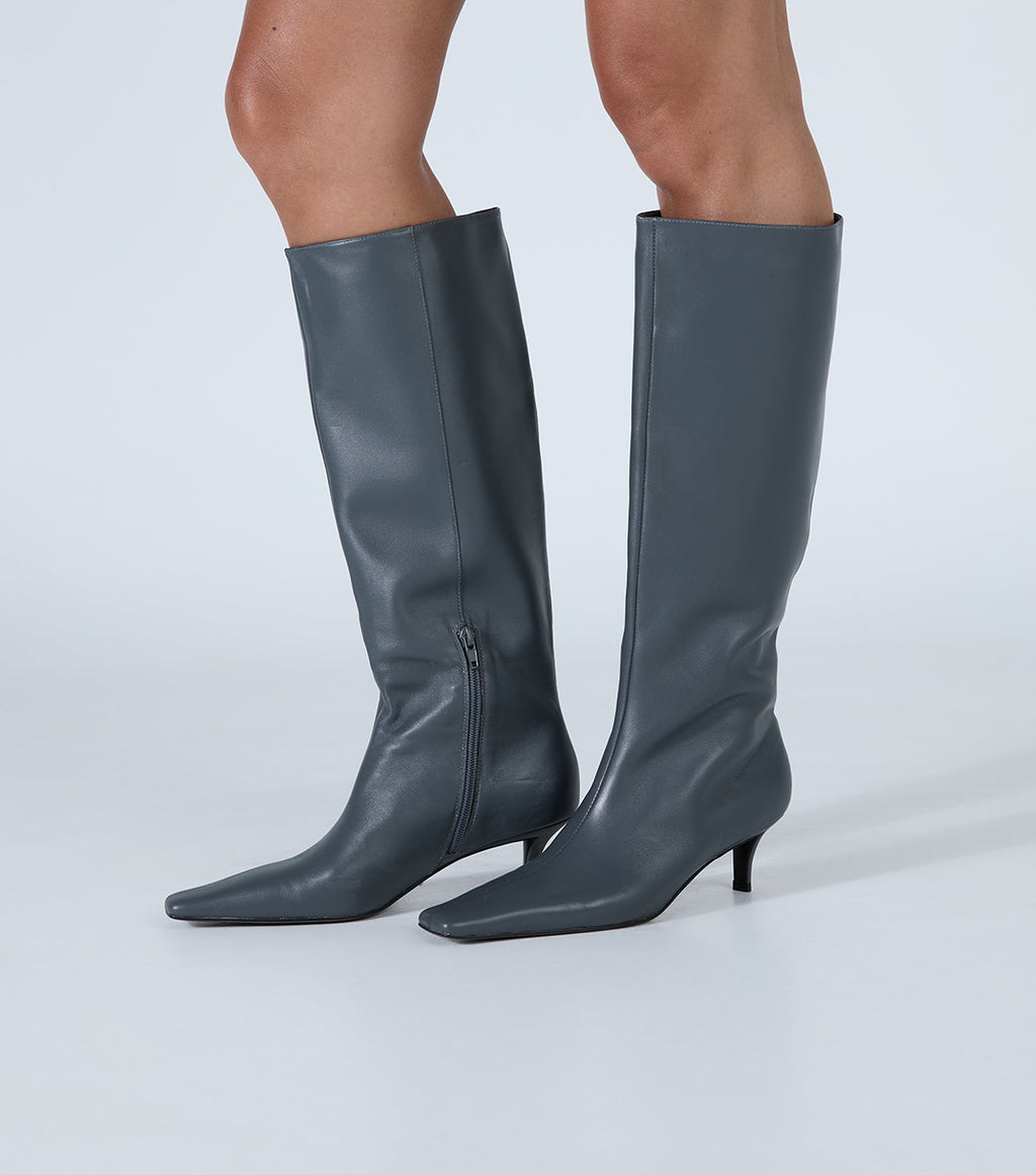 Zuri Grey Nappa
